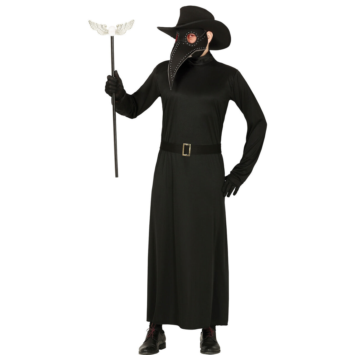 Op deze afbeelding zie je een Kostuums, van het merk Guirca. Dokter Van Der Pest Man Kostuum