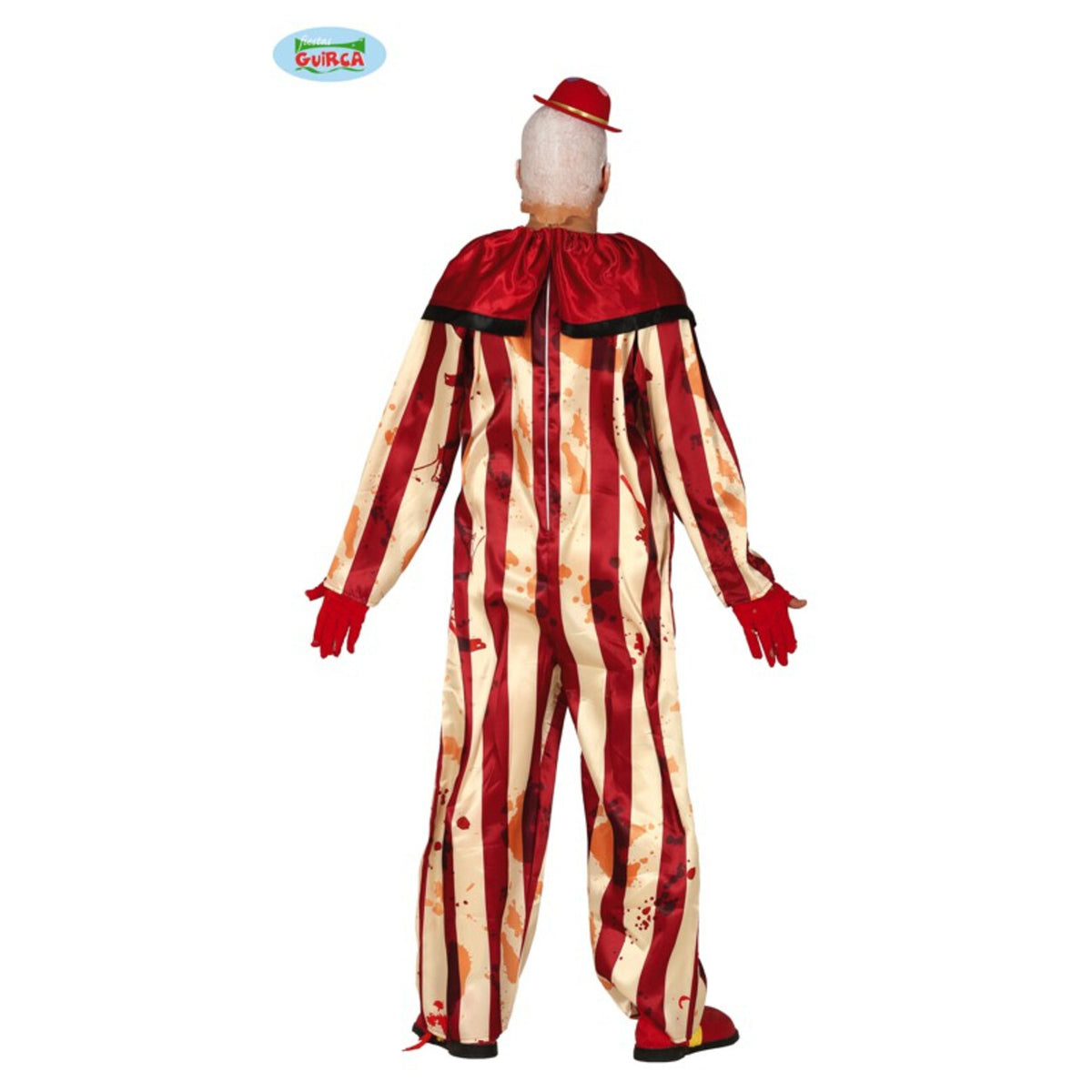 Op deze afbeelding zie je een Kostuums, van het merk Guirca. Clown Zonder Grappen Man Kostuum