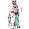 Bloed Spetter Chirurg Zombie Man Kostuum