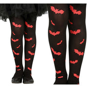 Op deze afbeelding zie je een Accessoires, van het merk Guirca. Rode Vleermuis Panty Zwart