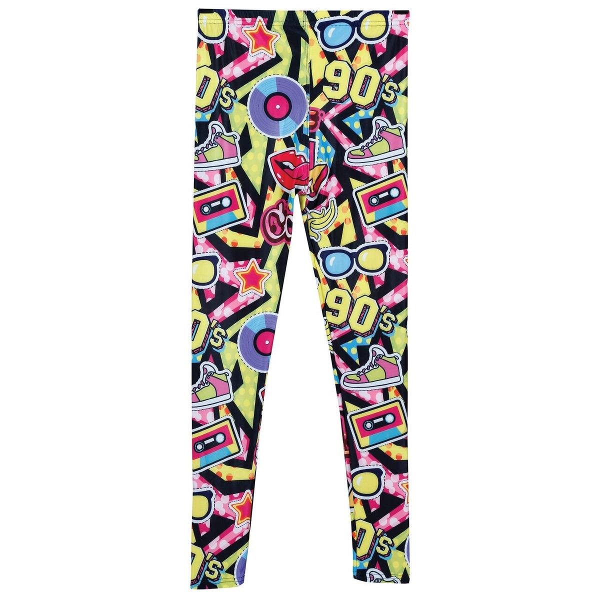 Op deze afbeelding zie je een Kostuums, van het merk Guirca. So 90s Legging Oldskool Vrouw