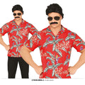 Hawaii-Hemd Vögel Und Palmen Herren