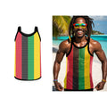 Jamaican Jam Mesh Top Man