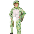 Glibberglad Schildpad Jumpsuit Jongen Kostuum