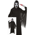 Lauf Oder Schrei Geist Mit Maske Herrenkostüm
