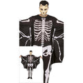 Dead Bat Skelet Man Kostuum