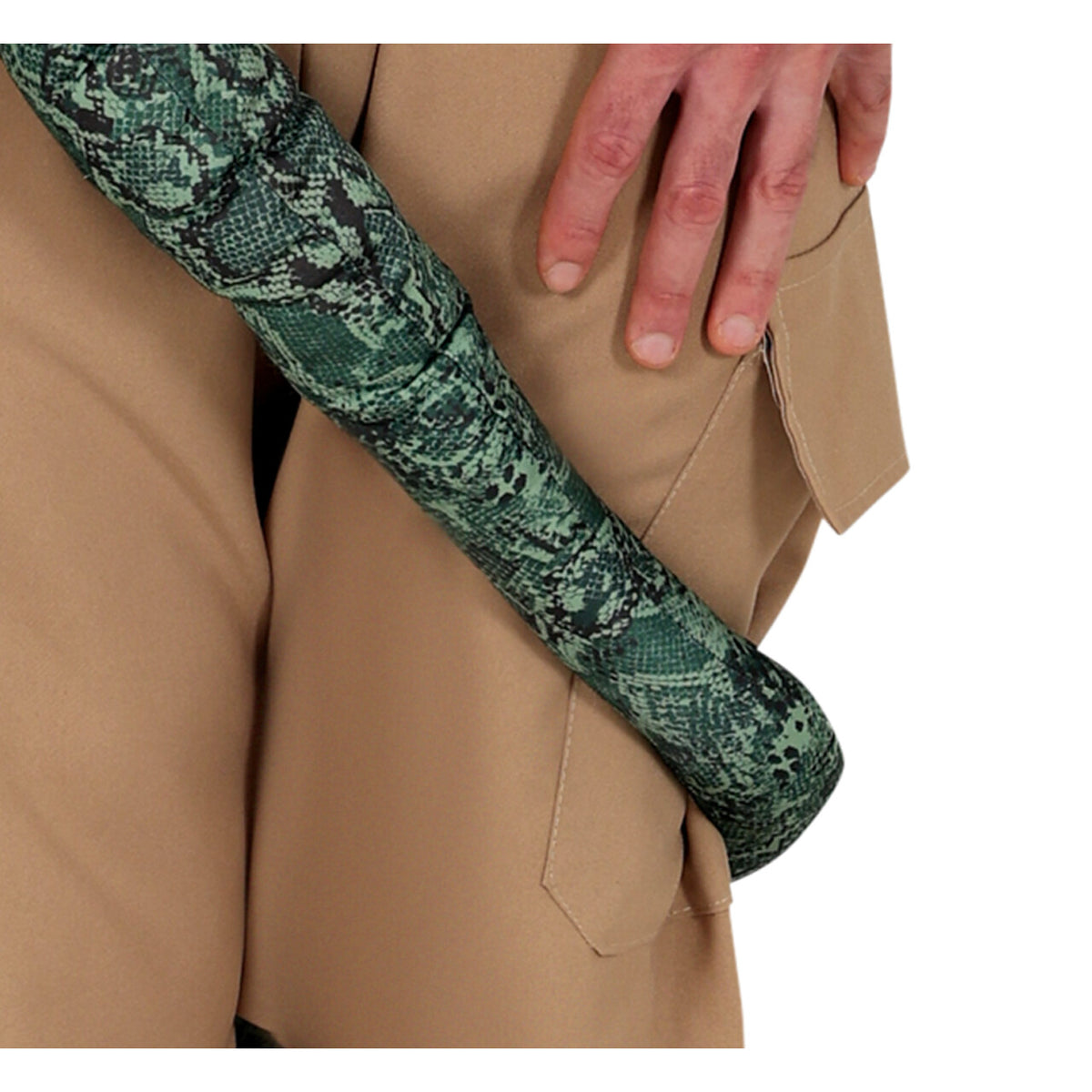 Op deze afbeelding zie je een Kostuums, van het merk Guirca. Anaconda Snake Attack Man Kostuum