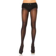 Op deze afbeelding zie je een Accessoires, van het merk Leg Avenue. Semi-Transparante Panty Zwart