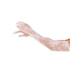 Opera Length Floral Net Gloves
