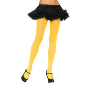 Op deze afbeelding zie je een Accessoires, van het merk Leg Avenue. Nylon Panty Geel