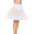 Medium Lange Petticoat Wit