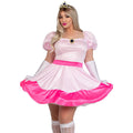 Princesse Pêche Rose Grande Taille Costume