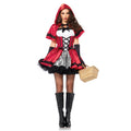 Gothic Rotkäppchen Sexy Kleid Damen