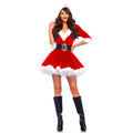 Robe De Noël Sexy Femme Noël Rouge Costume