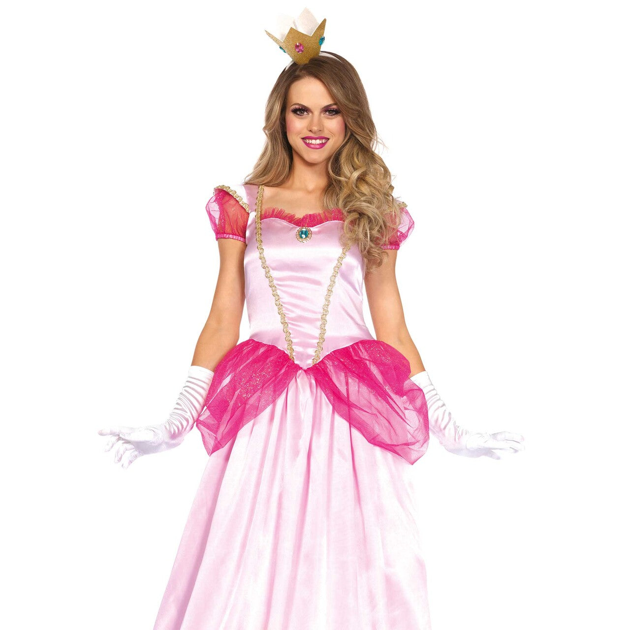 Op deze afbeelding zie je een Kostuums, van het merk Leg Avenue. Volwassenen Lange Prinsessenjurk Vrouw