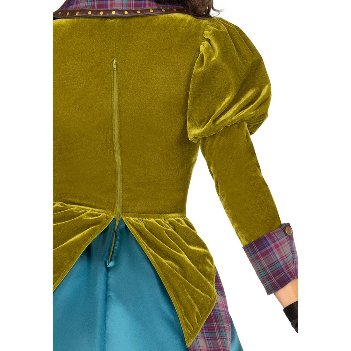 Op deze afbeelding zie je een Kostuums, van het merk Leg Avenue. Policolor Mad Hatter Psychedelic Jurk Vrouw
