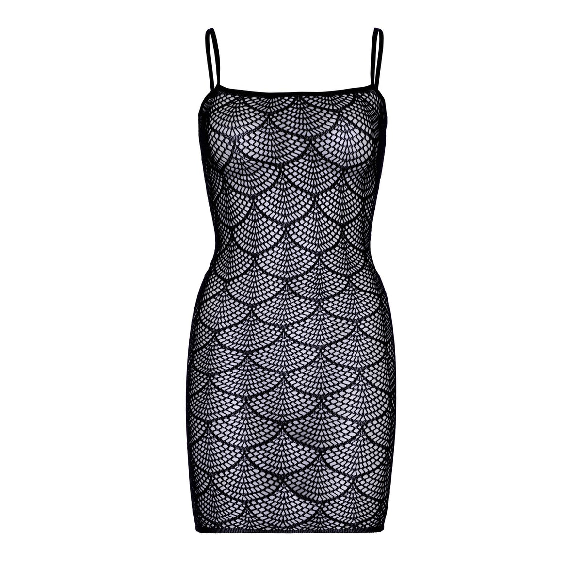 Op deze afbeelding zie je een Kostuums, van het merk Leg Avenue. Bad Mermaid Mini Jurk Vrouw