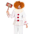 Unfreundlicher Gruseliger Clown Eddy Herrenkostüm