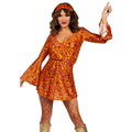 Disco Dolly No Pardon Vrouw Kostuum