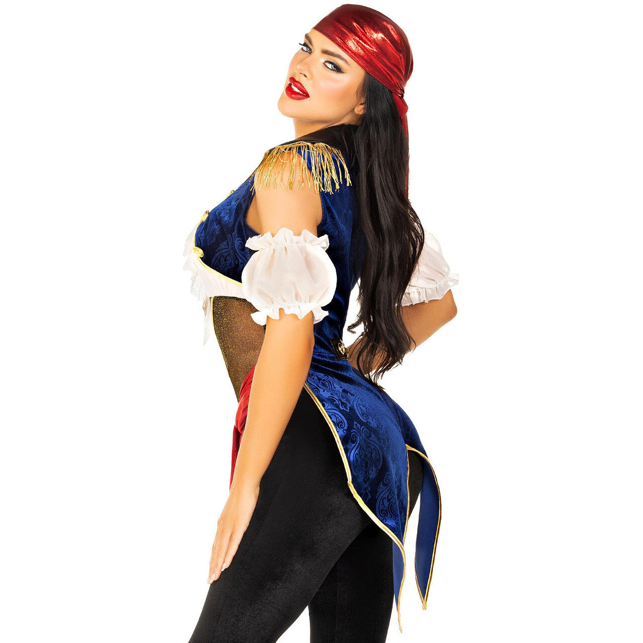Op deze afbeelding zie je een Kostuums, van het merk Leg Avenue. Ravishing Pirate Vrouw Kostuum