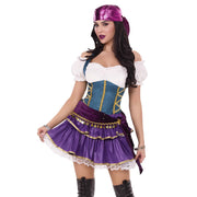 Op deze afbeelding zie je een Kostuums, van het merk Leg Avenue. Tarot Card Temptress Dress Vrouw