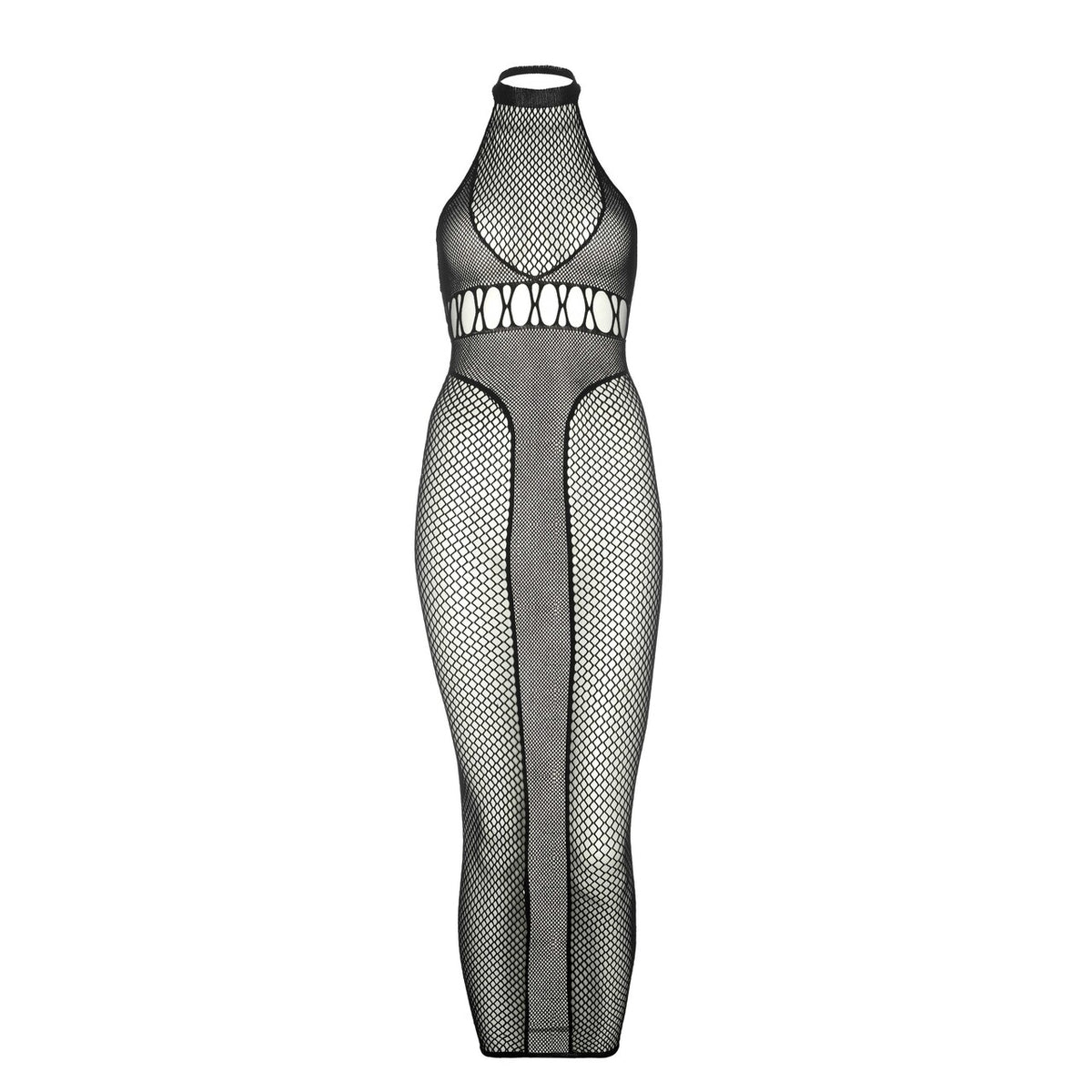 Op deze afbeelding zie je een Kostuums, van het merk Leg Avenue. Visnet Cover-Up Jurk Vrouw