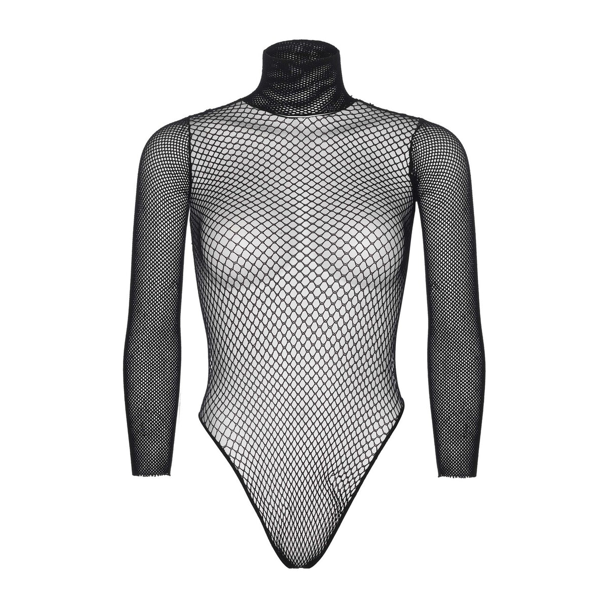 Op deze afbeelding zie je een Kostuums, van het merk Leg Avenue. Bodysuit Visnet Met Turle Neck Vrouw Kostuum
