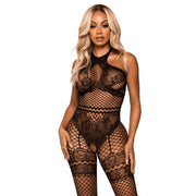 Op deze afbeelding zie je een Kostuums, van het merk Leg Avenue. Totally Burlesque Bodysuit Zwart Vrouw Kostuum