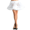 Basic Petticoat Met Twee Lagen Wit (Plus Size)