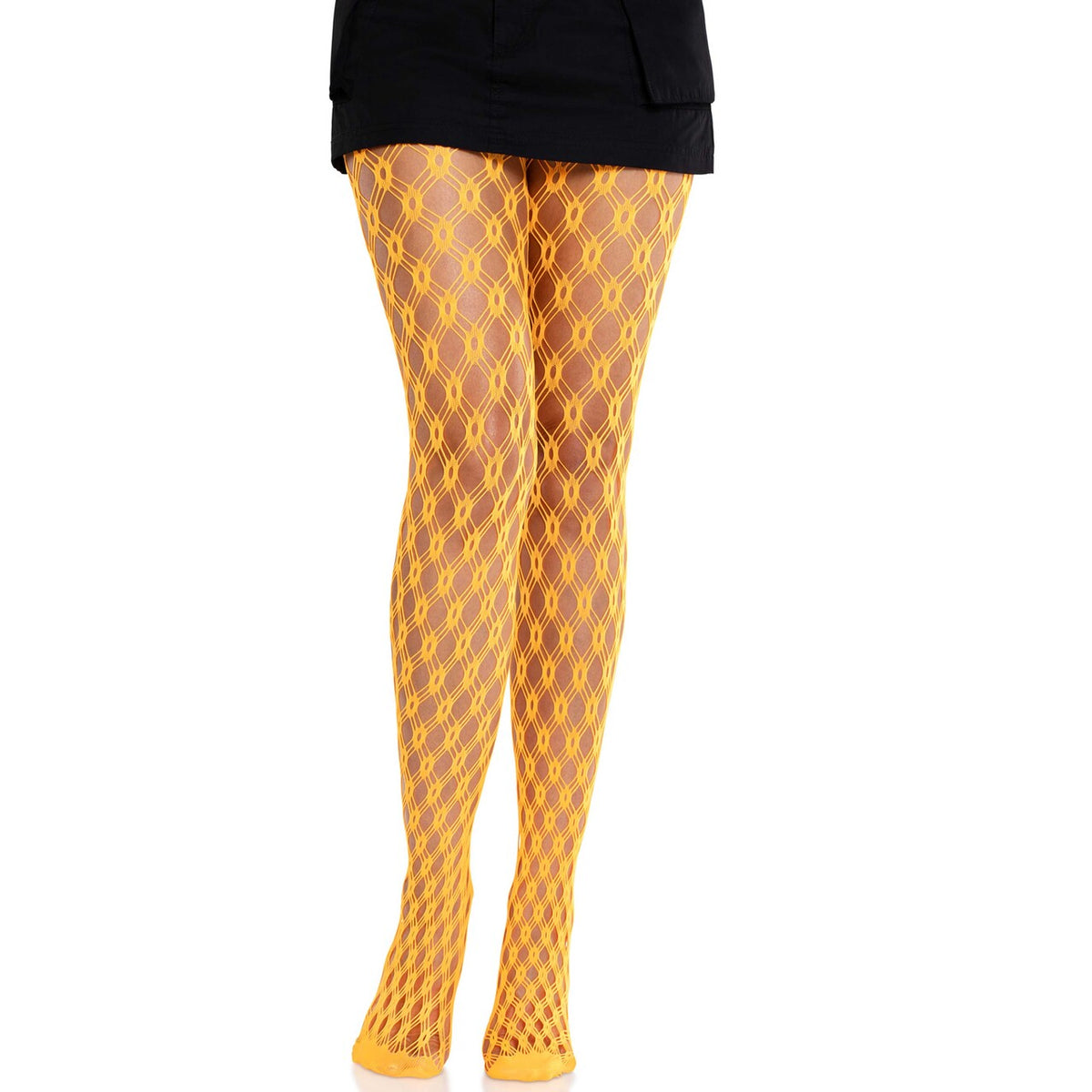 Op deze afbeelding zie je een Accessoires, van het merk Leg Avenue. All Eyes On Me Panty Oranje