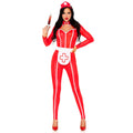 Krankenhaus Verführerin Catsuit Damenkostüm