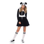 Op deze afbeelding zie je een Kostuums, van het merk Leg Avenue. Lady Panda Vrouw Kostuum
