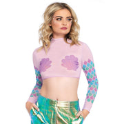 Op deze afbeelding zie je een Kostuums, van het merk Leg Avenue. Zeemeermin Top Korala Oceana Vrouw
