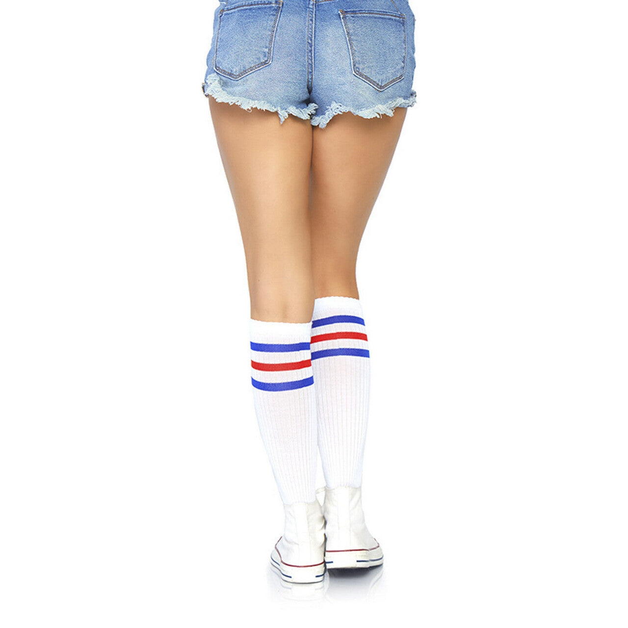 Op deze afbeelding zie je een Accessoires, van het merk Leg Avenue. Jaren 70 Sport Kousen Basketbal