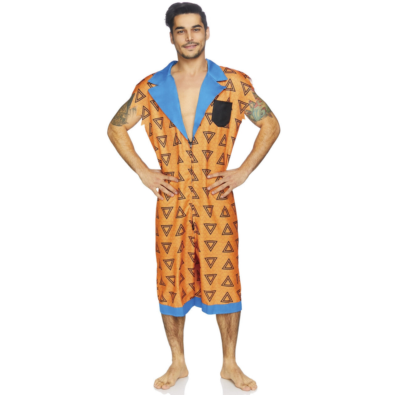 Op deze afbeelding zie je een Kostuums, van het merk Leg Avenue. Bedrock Bro Fred Flintstone Man Kostuum
