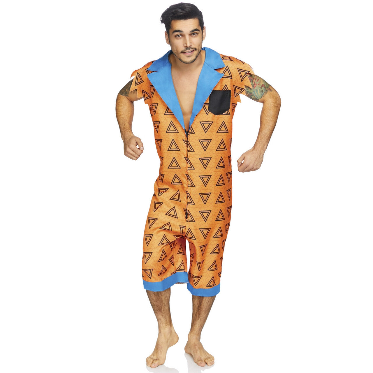 Op deze afbeelding zie je een Kostuums, van het merk Leg Avenue. Bedrock Bro Fred Flintstone Man Kostuum