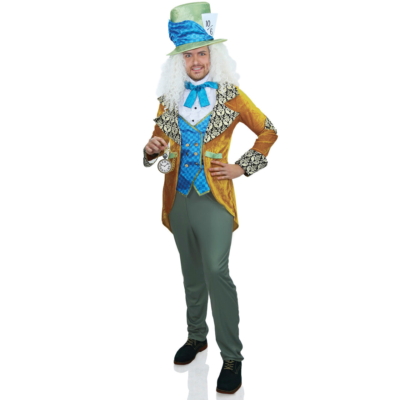 Op deze afbeelding zie je een Kostuums, van het merk Leg Avenue. Krankzinnig Knotsgek Mad Hatter Vrouw Kostuum