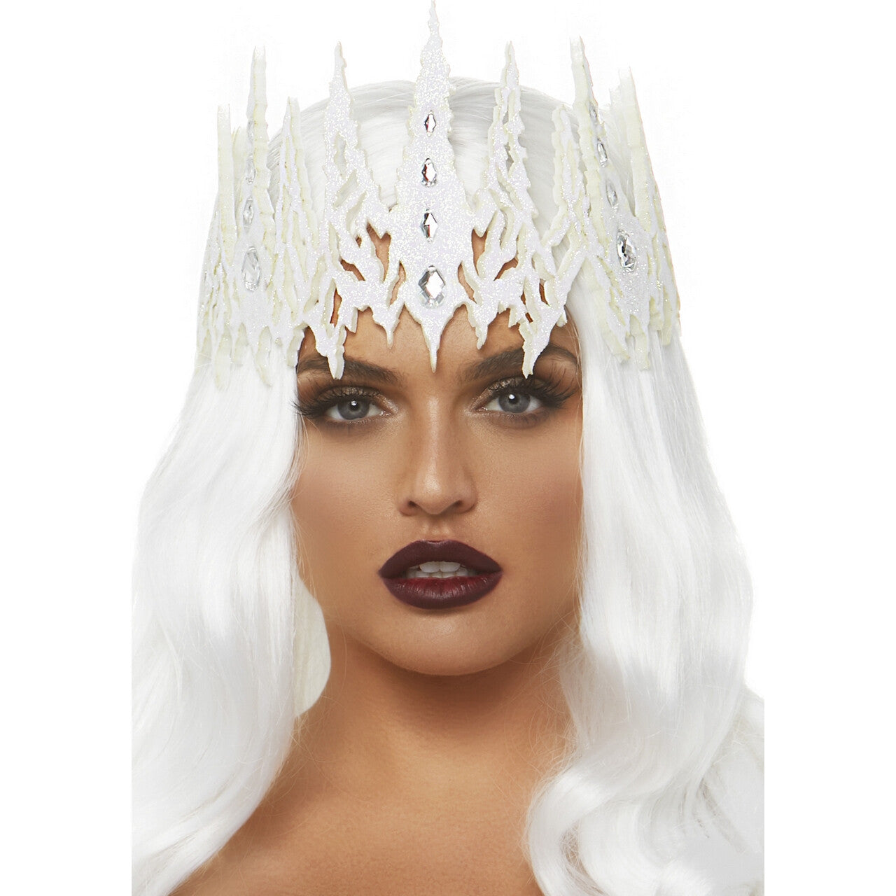 Op deze afbeelding zie je een Accessoires, van het merk Leg Avenue. Glitter Kroon IJskoningin