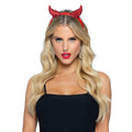 Teufel Rot Glitter Hair Band