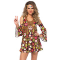 Power Of Flower Hippie Costume