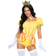 Op deze afbeelding zie je een Kostuums, van het merk Leg Avenue. Warme Zonovergoten Gele Prinses Vrouw Kostuum