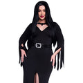 Onsterfelijke Morticia Plus Size Vrouw Kostuum