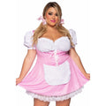 Zoete Apres Ski Colinda Roze Plus Size Vrouw Kostuum