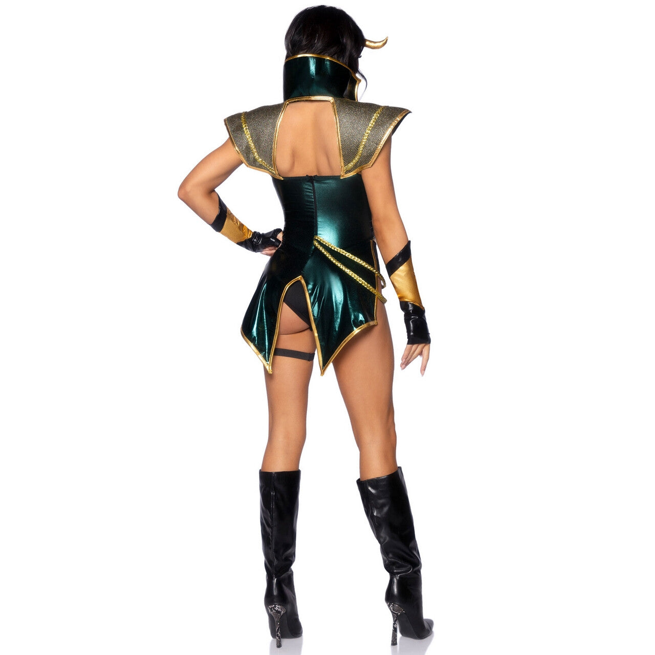 Op deze afbeelding zie je een Kostuums, van het merk Leg Avenue. Duivelse Kwade Schoonheid Vrouw Kostuum
