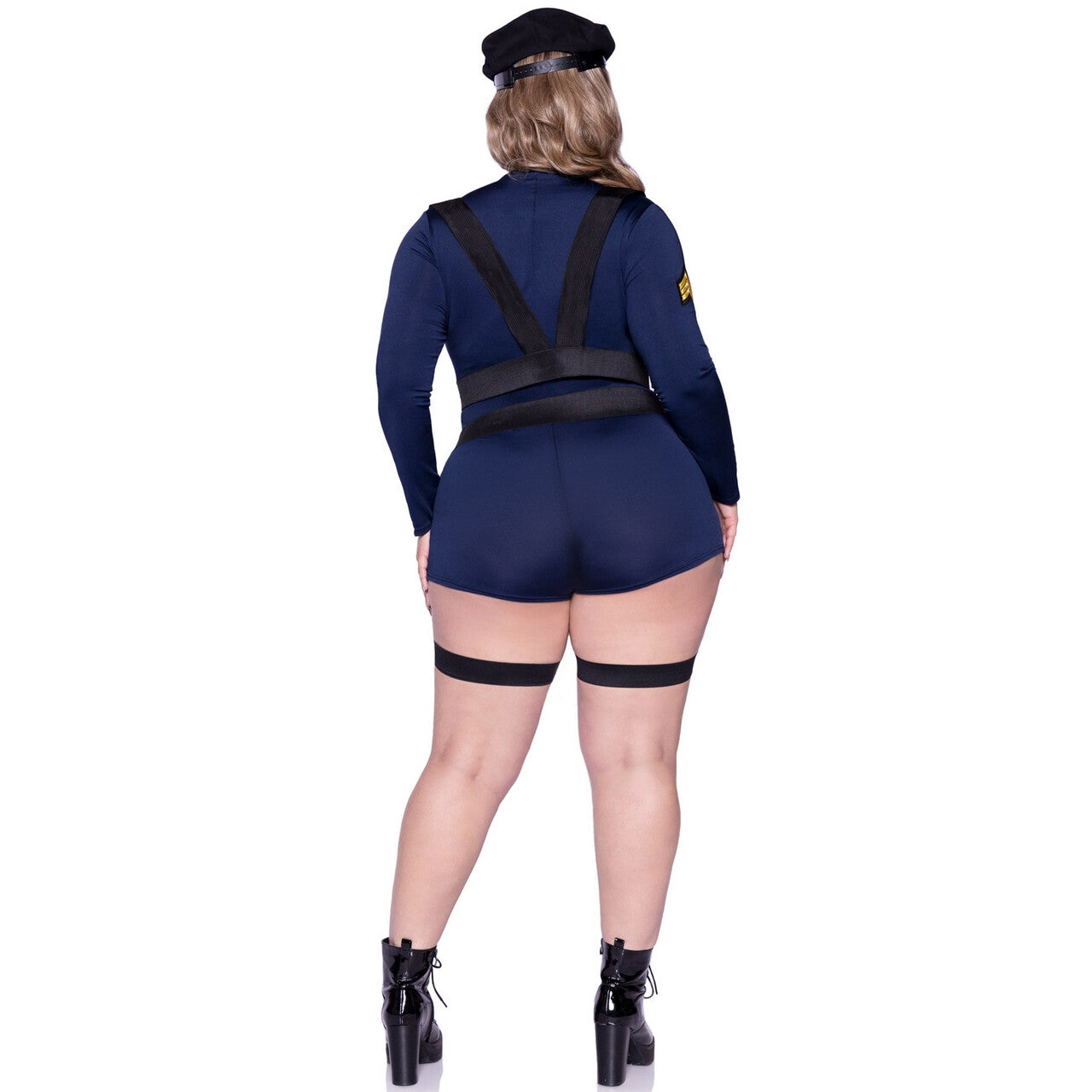 Op deze afbeelding zie je een Kostuums, van het merk Leg Avenue. Zero Tolerance Politie Plus Size Vrouw Kostuum