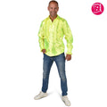 Chemise Fluo à Volants Disco