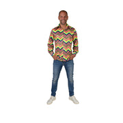 Op deze afbeelding zie je een Kostuums, van het merk Magic By Freddy's. Party Ben Electro Overhemd Man