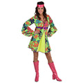 Neon Peace Maker Peggy Vrouw Kostuum