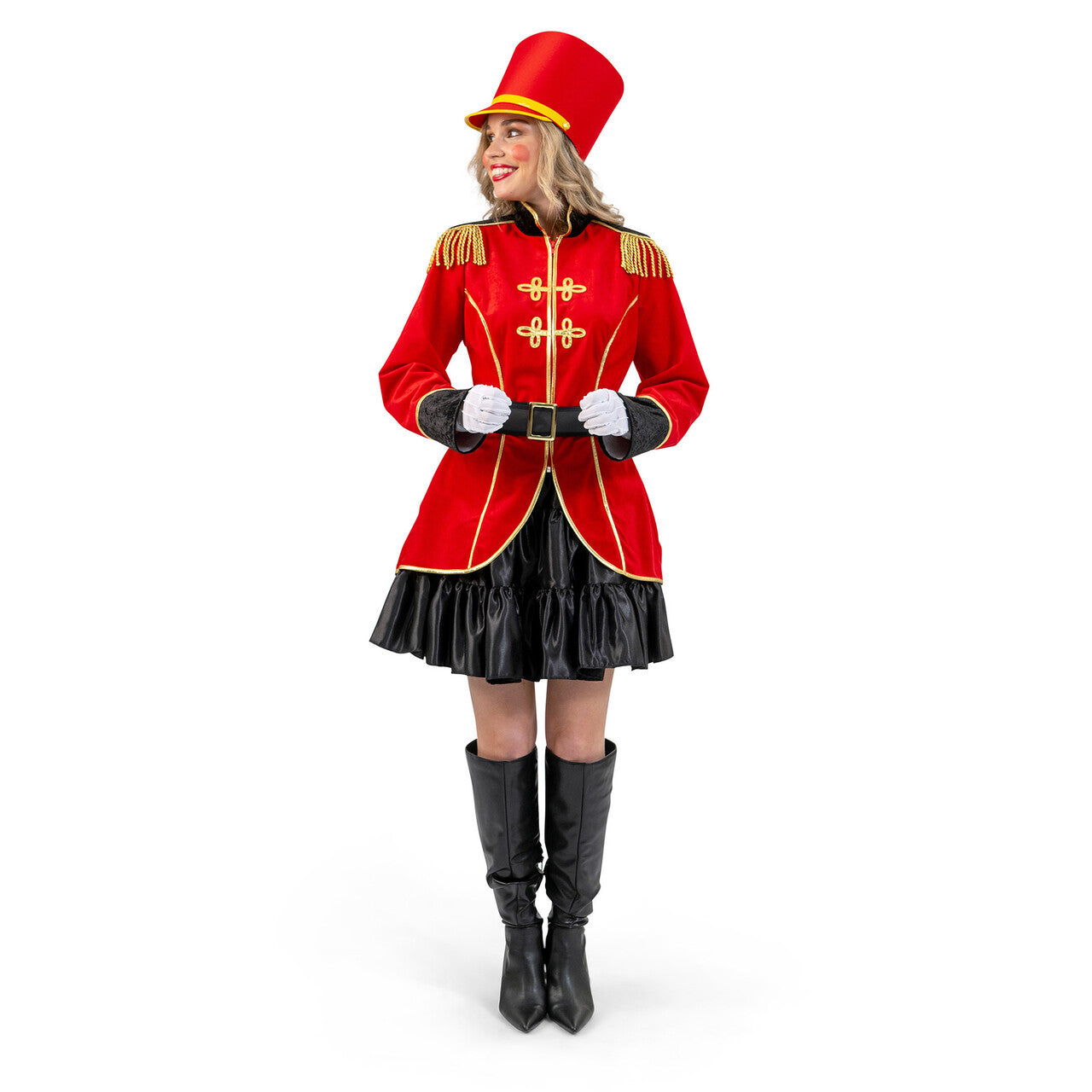 Op deze afbeelding zie je een Kostuums, van het merk Magic By Freddy's. Kofferdrager Van Hotel Notenkraker Vrouw Kostuum