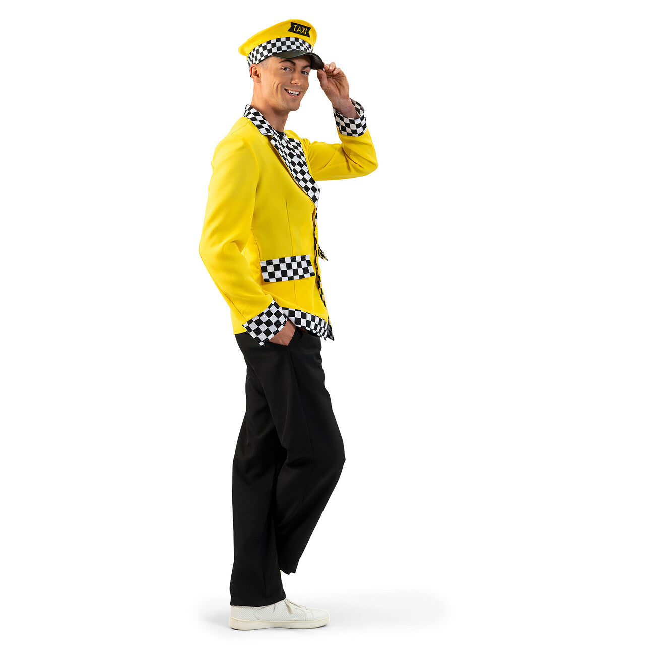 Op deze afbeelding zie je een Kostuums, van het merk Magic By Freddy's. Engelse Taxi Tony Man